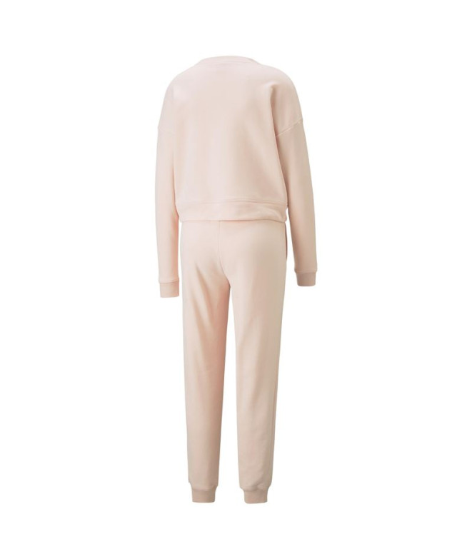 Chándal Puma Loungewear Suit Mujer Rose Dust