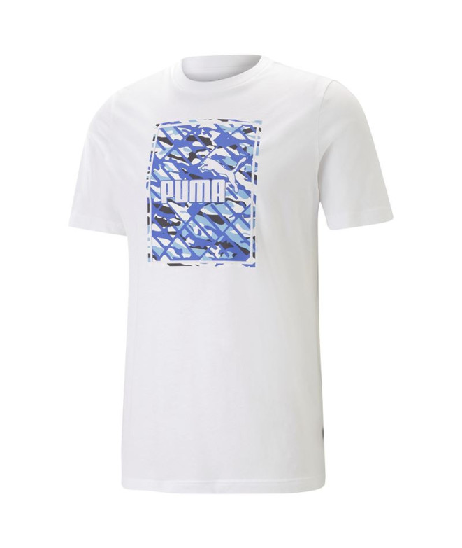 Puma Graphics Camo Box White T-Shirt