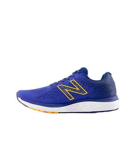 Chaussures Running de New Balance Fresh Foam 680v7 Bleu... 2