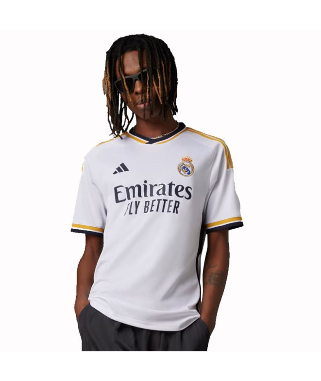 Camiseta de Futebol adidas Real Madrid Homem...