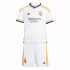 Conjunto Futebol adidas Infantil de Real H Mini White