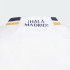Conjunto Futebol adidas Infantil de Real H Mini White
