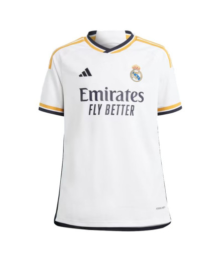 T-shirt Football adidas Enfant de Real Madrid Blanco T-shirt Football adidas Enfant de Real Madrid Blanco