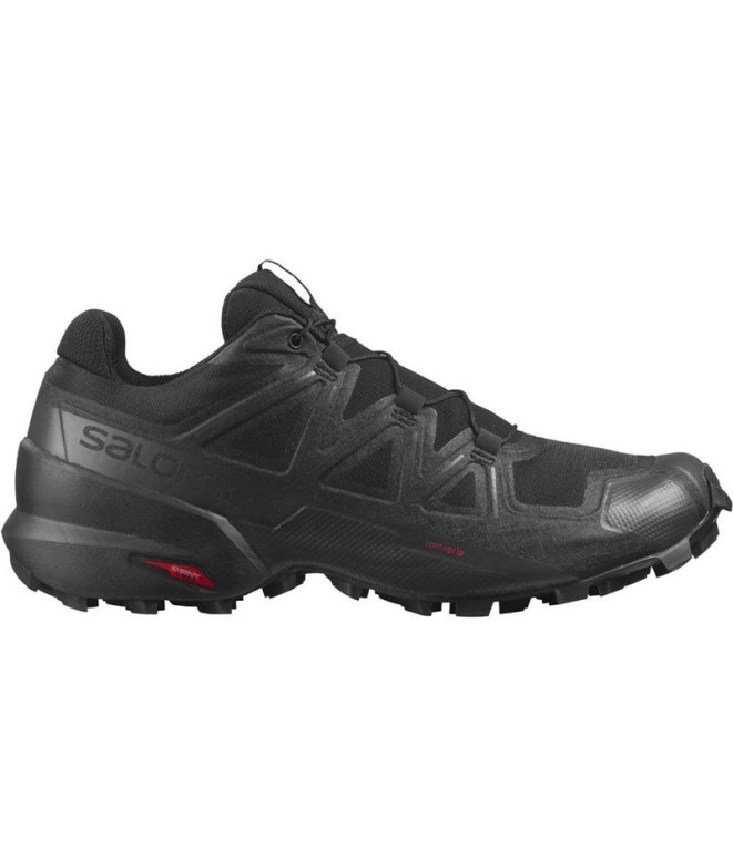 Trail Running Chaussures Salomon Speedcross 6 Black Men's