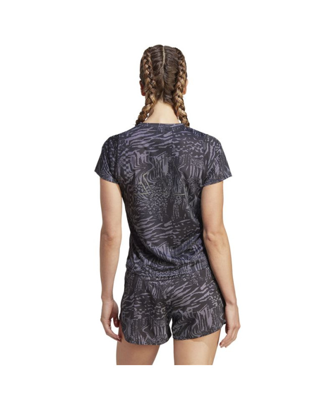 T-shirt de running adidas Ri 3B Aop Femme