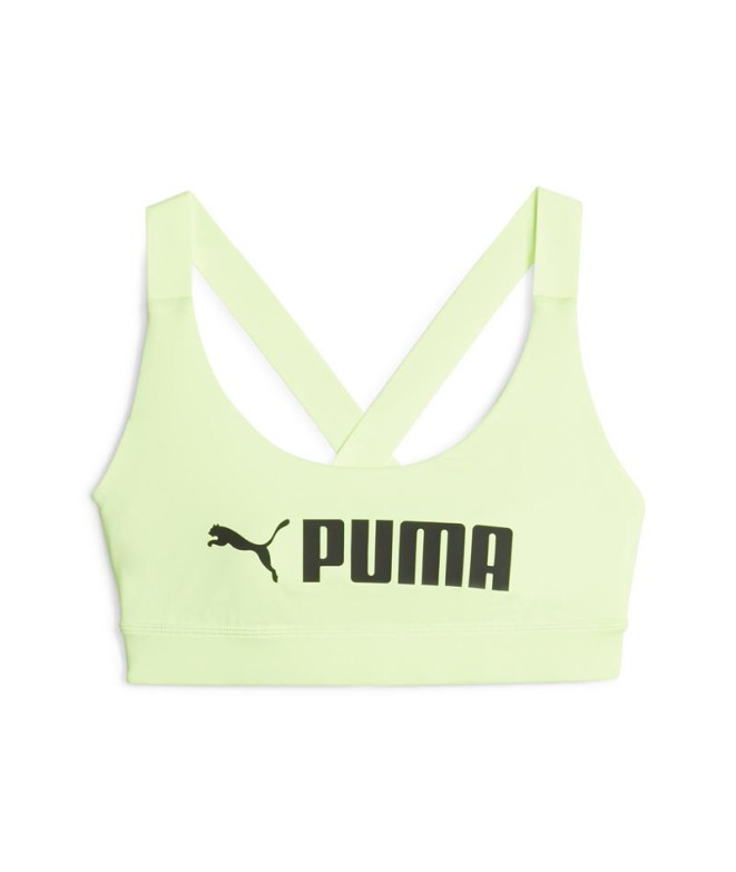 Soutien-gorge de sport Puma Mid Impact Puma Fit pour femmes