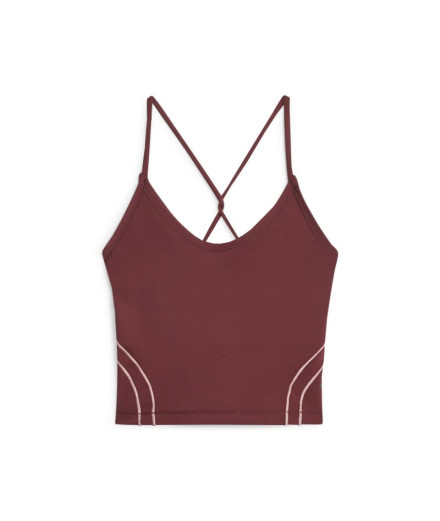 T-shirt de Yoga Puma Studio Ultrabare Cro Femme T-shirt de Yoga Puma Studio Ultrabare Cro Femme