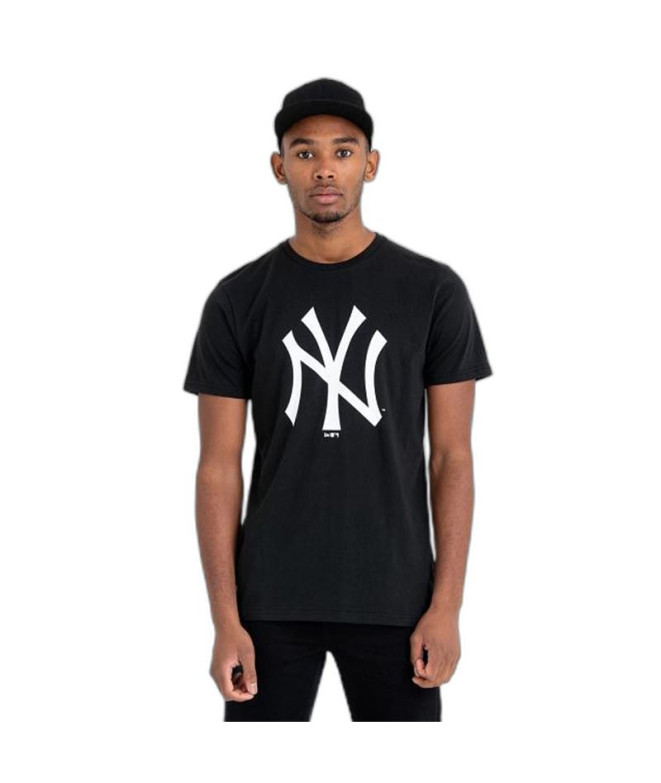 Camiseta New Era MLB Regular New York Yankees Preto Homem