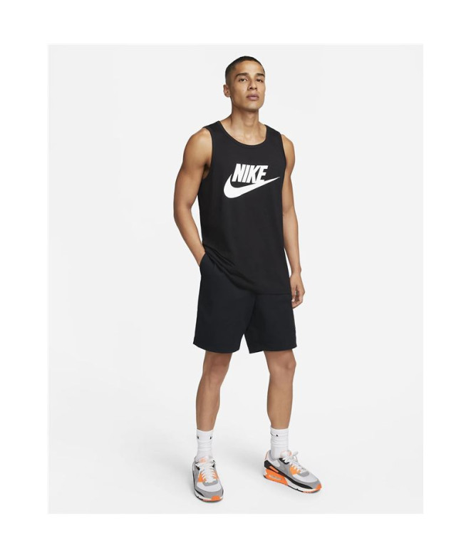 Camiseta Nike Sportswear Hombre Negro Blanco