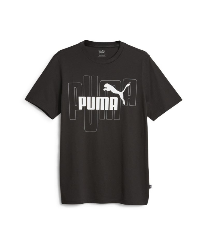 Camiseta Puma Graphiccs No. 1 Logo Hombre