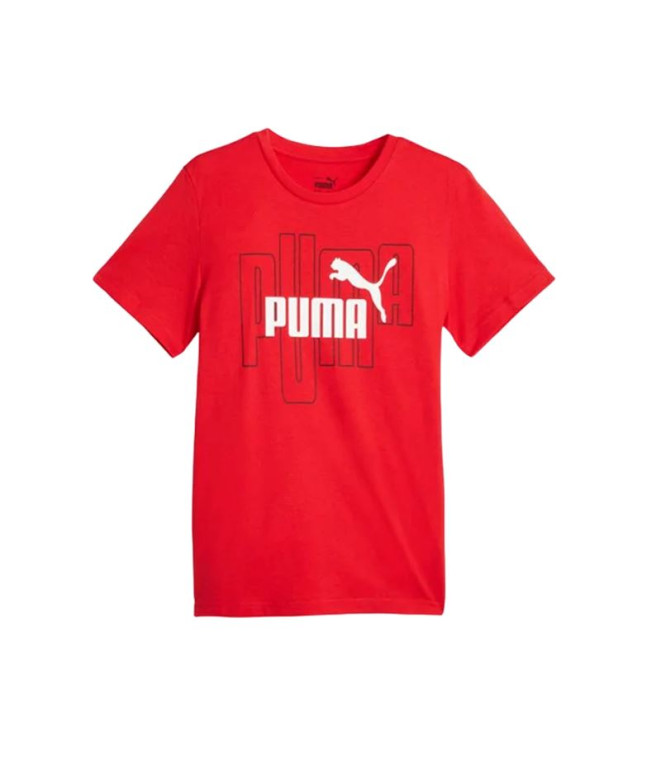 Camiseta de Puma Graphics No.1 Logo T Infantil