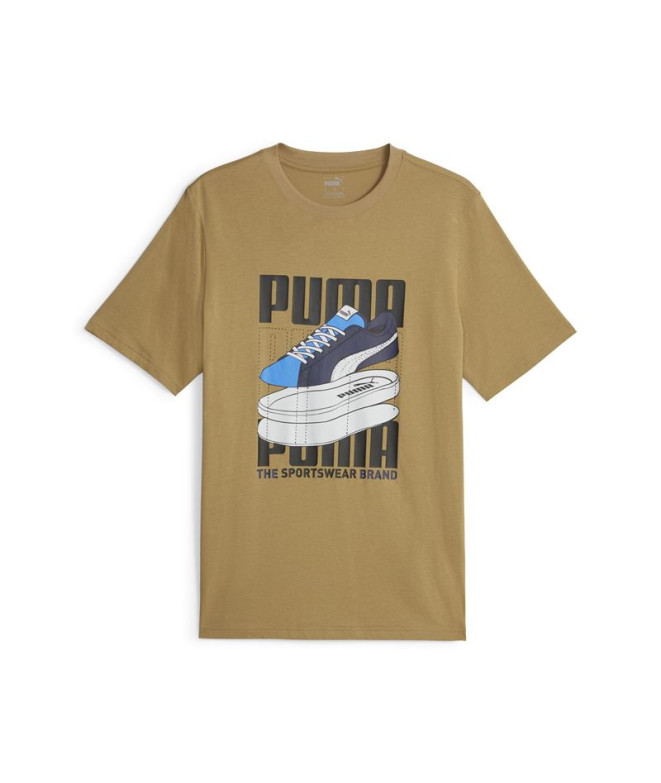 T-shirt com ténis Puma Graphics para homem