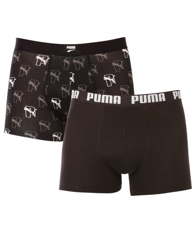 Caleçon Puma Cat Aop Boxer 2P Homme