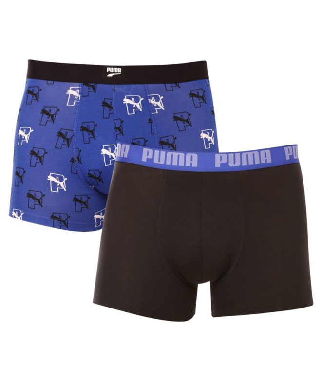 Caleçon Puma Cat Aop Boxer 2P Homme