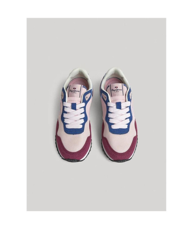 Zapatillas London Classic Crushed Berry Red Niña