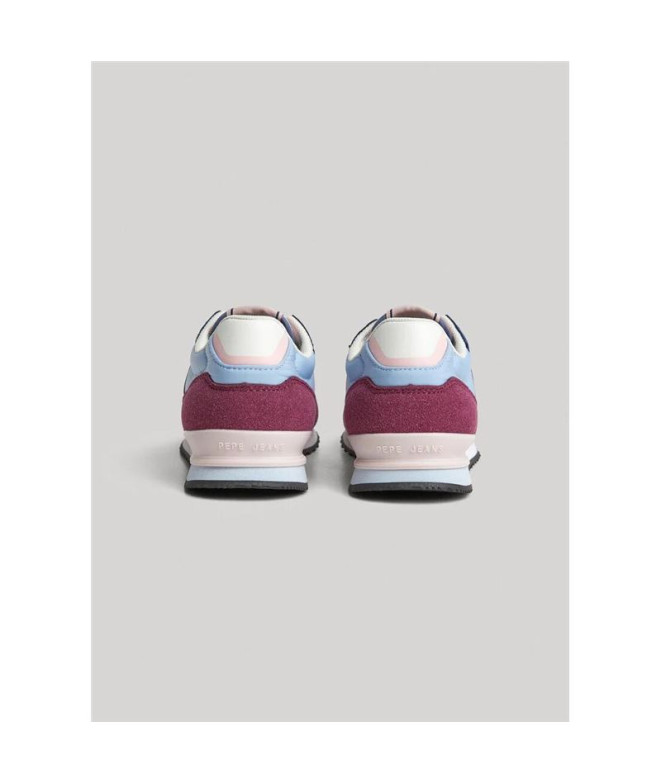 Zapatillas London Classic Crushed Berry Red Niña