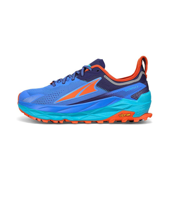 Trail Running Shoes Altra Olympus 5 Blue Man