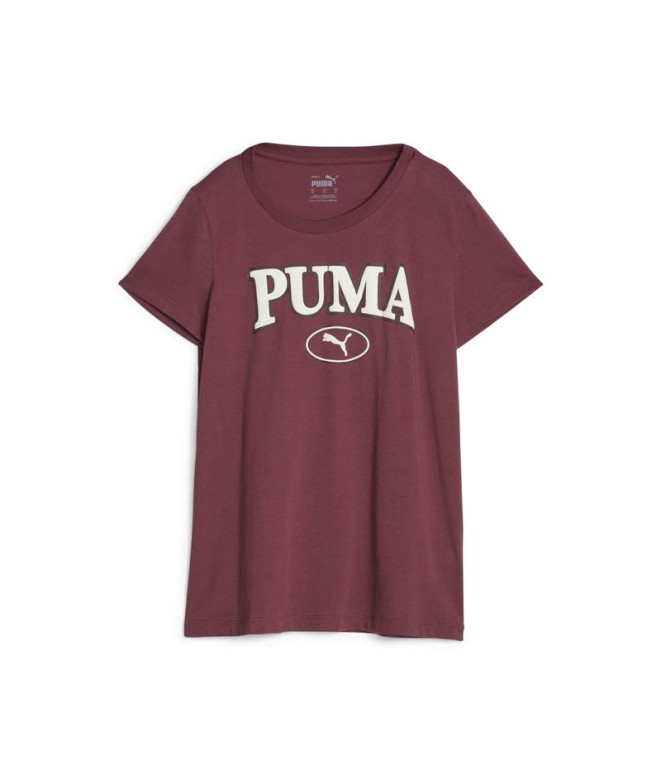 Camiseta T-shirt gráfica Puma Squad Mulher