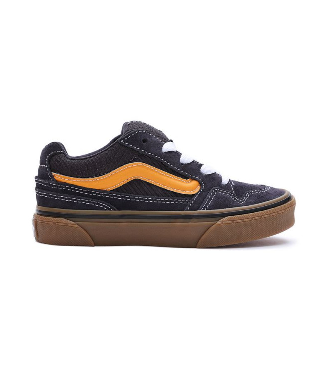 Sapatilhas Vans Caldrone YT Gum Carvão vegetal/amarelo Menino