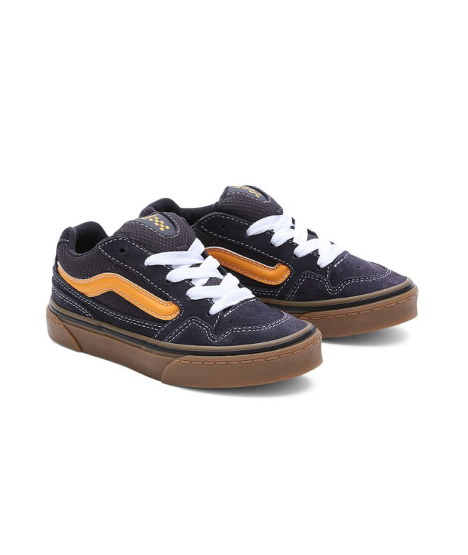 Zapatillas Vans Caldrone YT Gum Charcoal/Yellow...