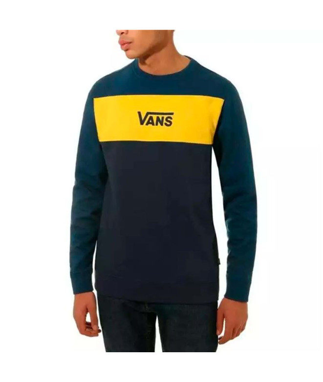 Sweatshirt Vans Retro Active Crew Retro Gibraltar Sea/Dress Blues Homem