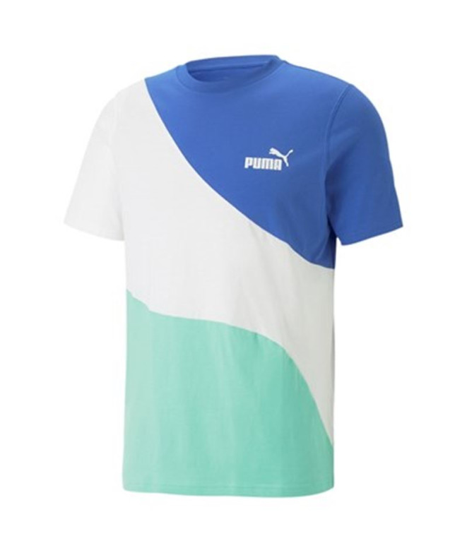 Camiseta Puma Power Cat Branco