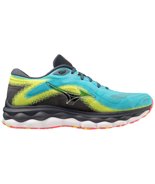 Chaussures Running Mizuno par Wave Sky 7 Blue Homme