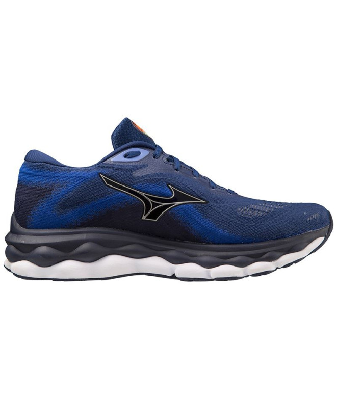 Chaussures Running Mizuno par Wave Sky 7 Blue Homme