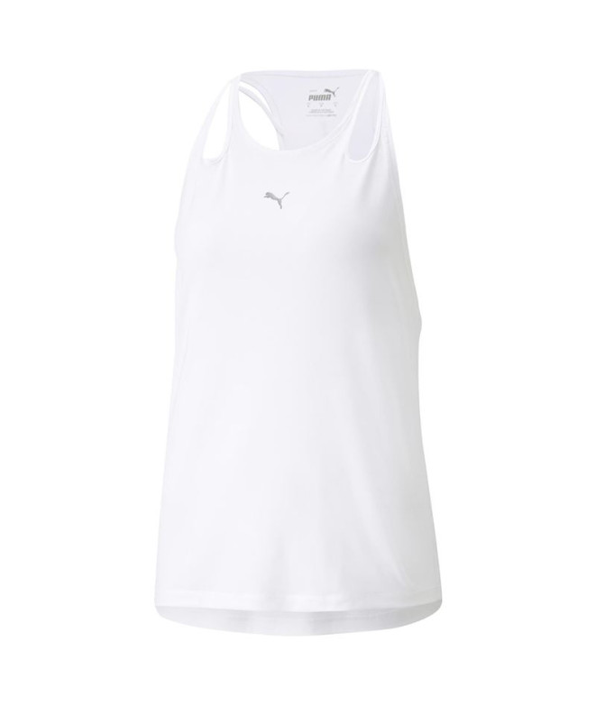 Camiseta De Running Puma Run Cloudspun Tank Mujer White