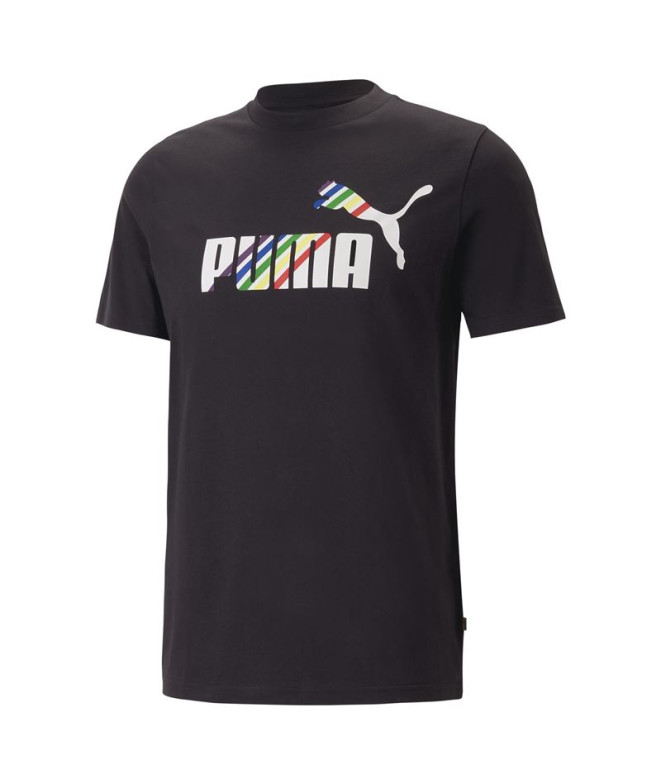 T-shirt Puma Ess+ Love Is Love Te Black