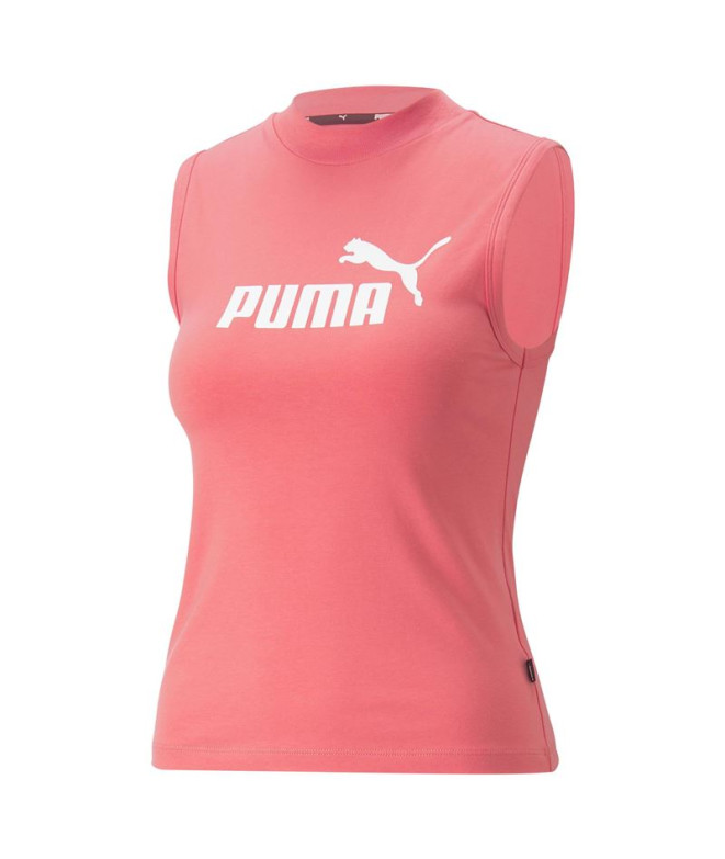 Camiseta Puma Ess Slim Logo Tank Mujer Loveable
