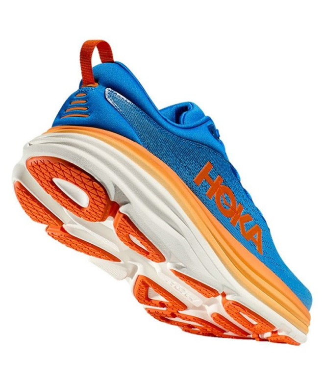 Chaussures De Running HOKA Bondi 8 Sky/Orange...