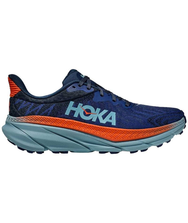 Chaussures de running HOKA Challenger Atr 7 Bleu/Bleu Chaussures Hommes