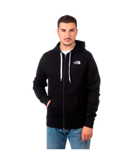 Mountain Sweatshirt The North Face Open Gate Fullzip Noir...