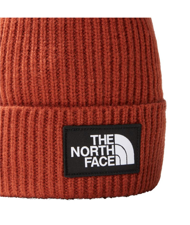 Mountain Hat The North Face Logo Box Pom Brown