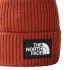 Gorro de Montaña The North Face Logo Box Pom Brown