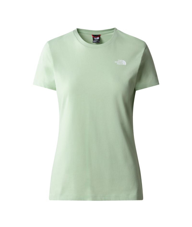 Camisola de montanha The North Face Simple Dome Verde Mulher