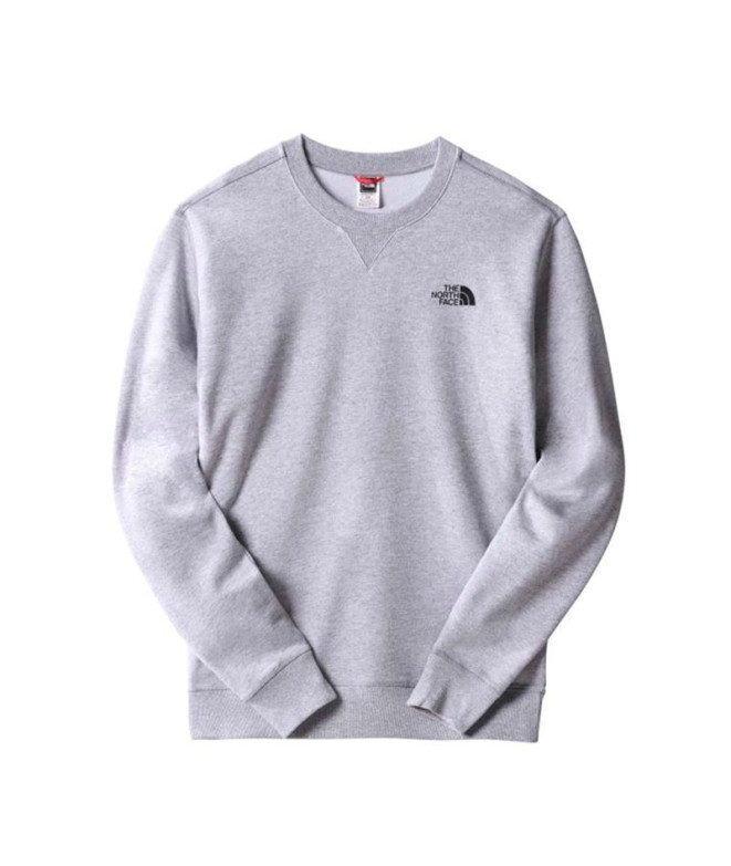 Mountain T-Shirt The North Face Simple Dome Crew Grey Hommes
