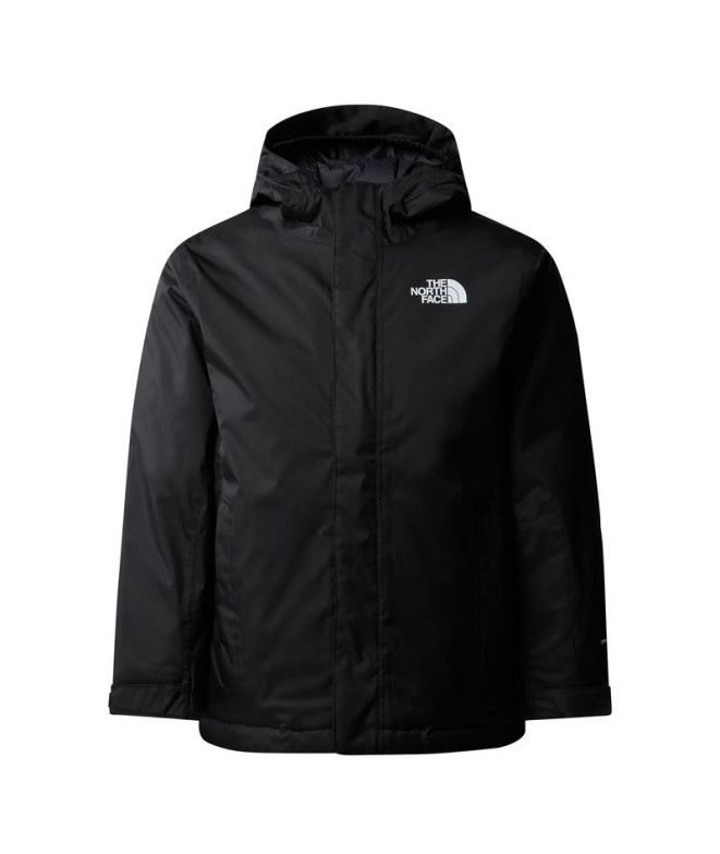 Casaco de esqui e snowboard The North Face Snowquest Preto Crianças