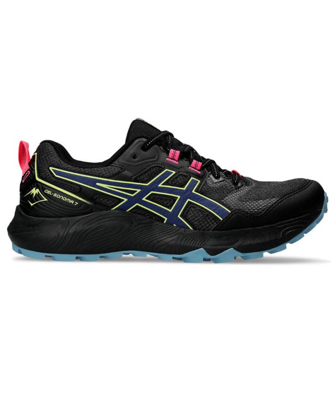 Chaussures de running ASICS Gel-Sonoma 7 Femmes Noir/Océan Profond