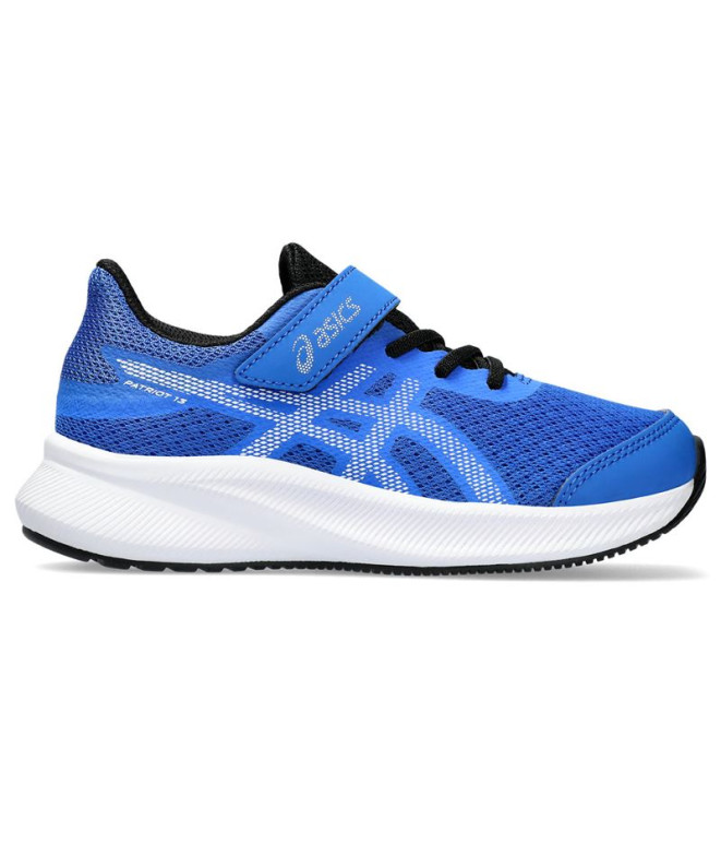 Sapatilhas de Running ASICS Patriot 13 Ps Infantil Azul/branco