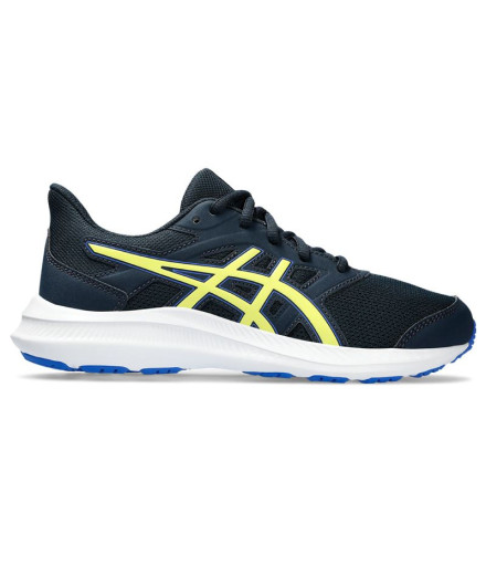 Chaussures de Running ASICS Jolt 4 Gs Enfant Bleu/Jaune