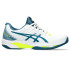 Zapatillas de Tenis ASICS Solution Speed Ff 2 Clay Hombre Blanco/Restful Teal