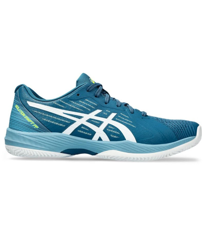 ASICS Solution Swift Ff Clay Chaussures de Tennis Hommes Teal Restful/White