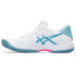 Zapatillas de Padel ASICS Solution Swift Ff Padel Mujer Blanco/Gris Azul