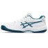 Zapatillas de Tenis ASICS Gel-Game 9 Gs Clay/Oc Infantil Blanco/Restful Teal