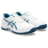 Zapatillas de Tenis ASICS Gel-Game 9 Gs Clay/Oc Infantil Blanco/Restful Teal