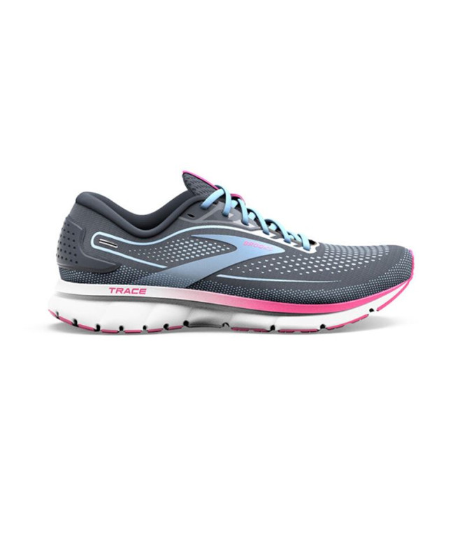 Chaussures de running Brooks Trace 2 Ebony/Lilac Rose Chaussures pour femmes