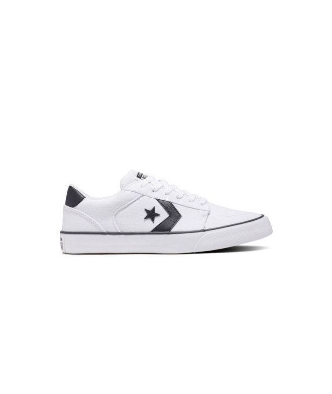 Chaussures Converse Belmont Ox Blanc/Noir/Blanc Homme