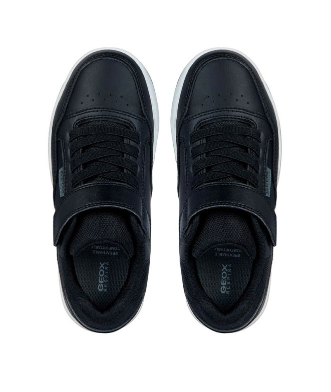 Sapatilhas Geox Perth Menino Preto/Cinza escuro